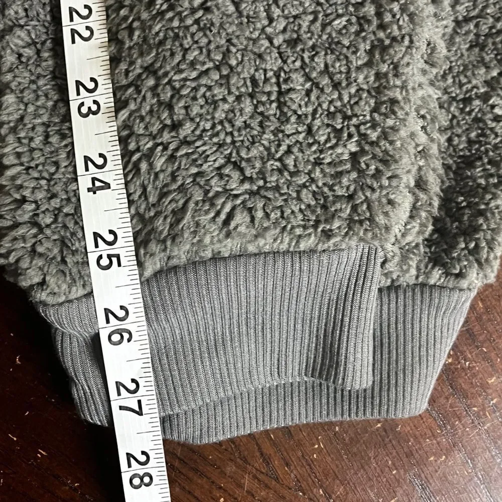 NWT JUSTICE Faux Sherpa Color Block Hooded Pajama Set Sz XL (16-18)